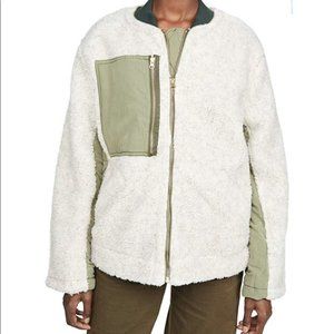 Free People Teddy Zip Up